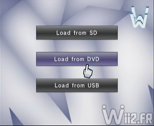 Wii 64 - Sélection d'un support